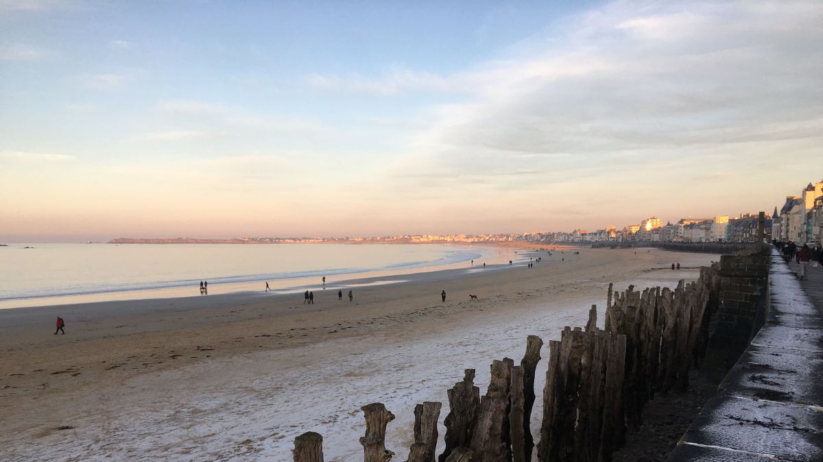 Plage Sillon Saint Malo